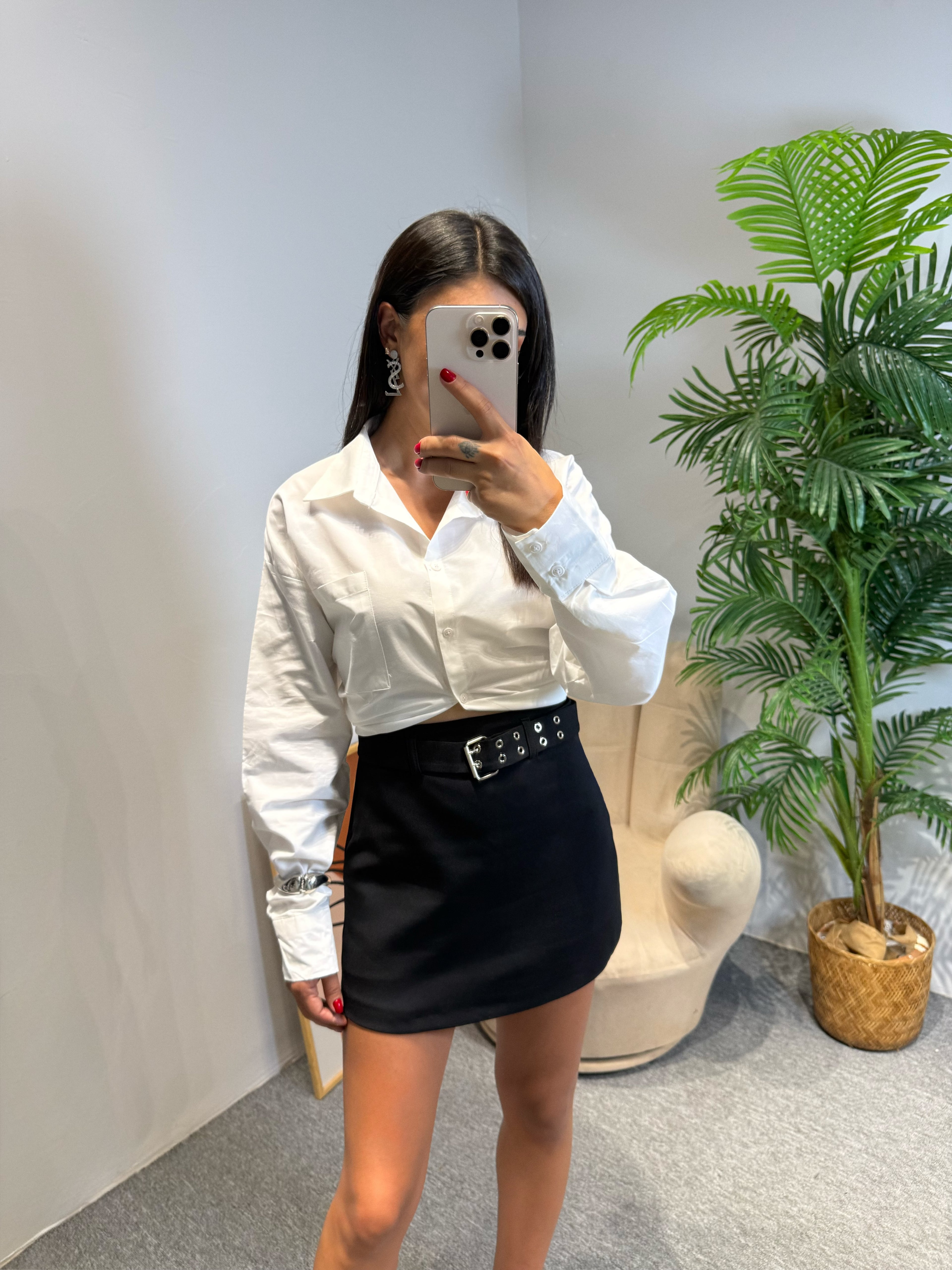 KEMERLİ ŞORT ETEK