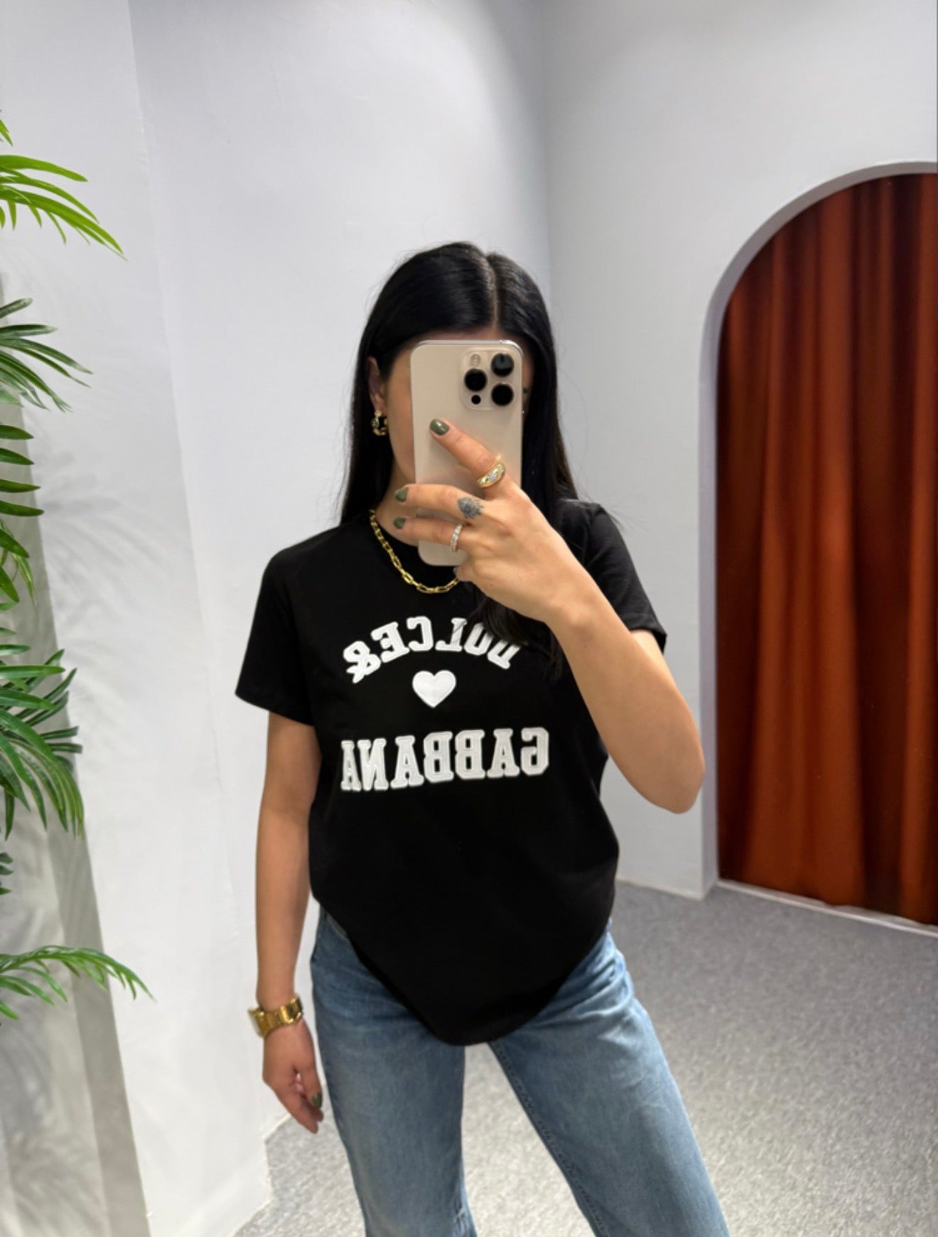 SİYAH DG T-SHİRT