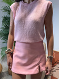 PEMBE ŞORT ETEK