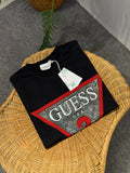 SIYAH TASLI T-SHIRT
